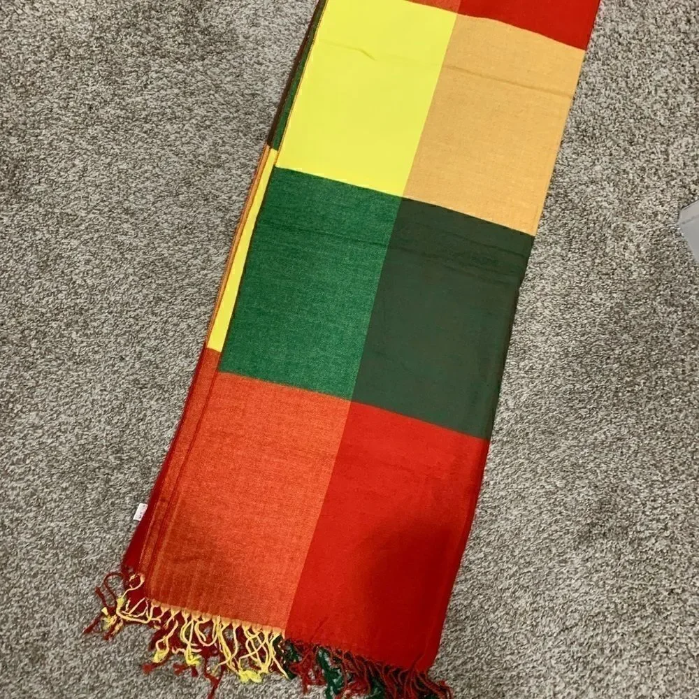 New Fashion Colorful Plaid Wrap